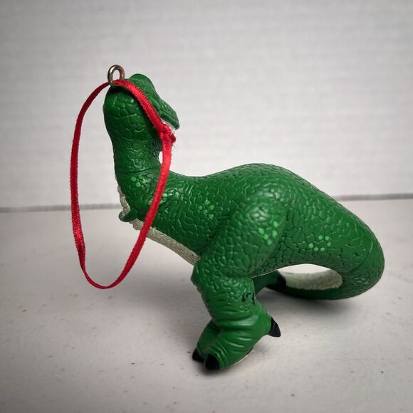 Disney Toy Story Pixar REX Green Dinosaur Christmas Ornament Xmas Holiday 2.5" - Picture 6 of 9